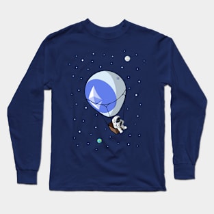 Ethereum. To the Moon. T-shirt Long Sleeve T-Shirt